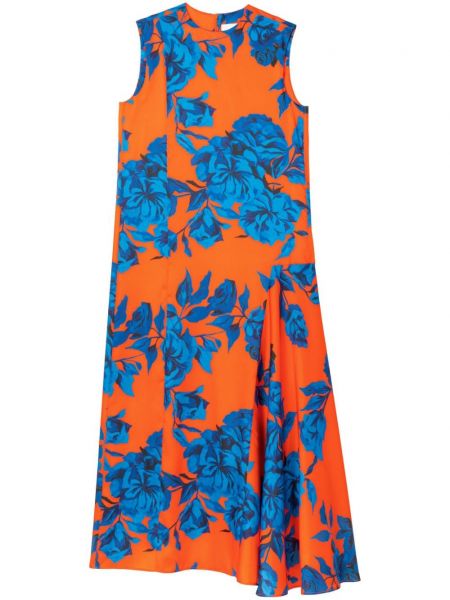 Μίντι φόρεμα με σχέδιο με ρίγες τίγρη Az Factory