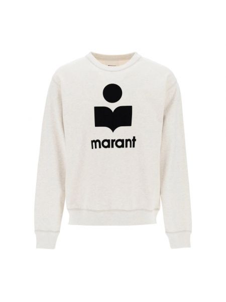 Sweatshirt mit rundem ausschnitt Isabel Marant weiß