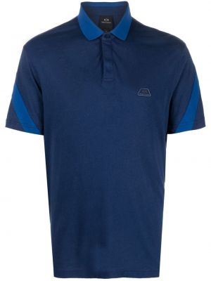 Poloskjorte Armani Exchange blå