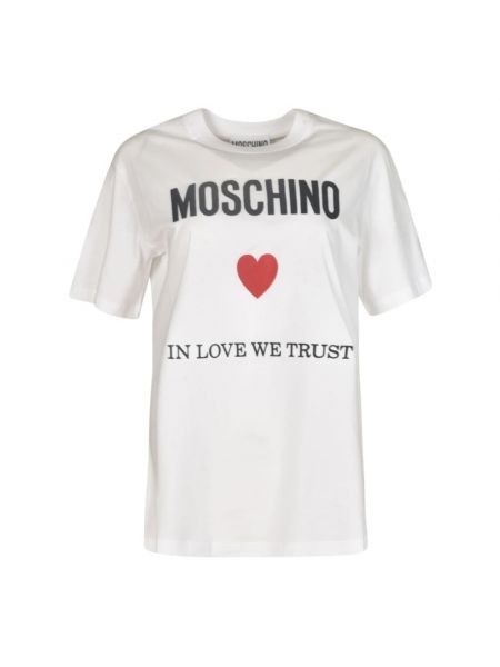 Poloshirt Moschino weiß