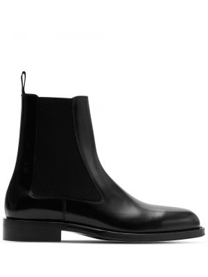 Chelsea boots en cuir Burberry noir