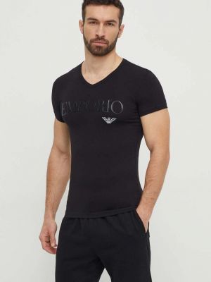 Koszulka Emporio Armani Underwear czarna