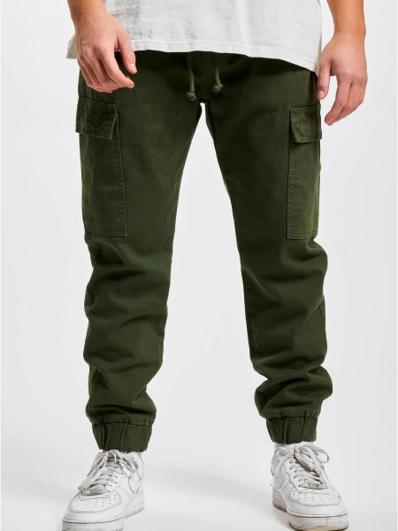 „cargo“ stiliaus kelnės su kišenėmis Def chaki