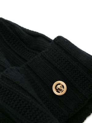 Bonnet chunky Versace noir