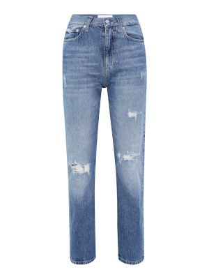 Traperice regularnog kroja Calvin Klein Jeans plava