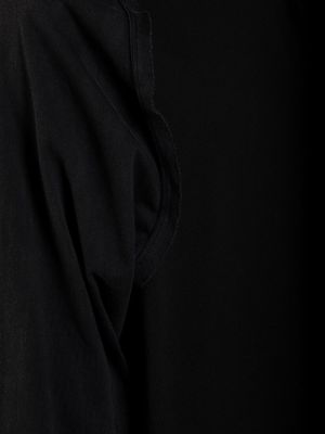 Pamut póló Balenciaga fekete