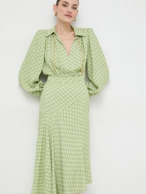 Довга сукня Elisabetta Franchi зелена