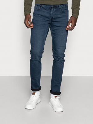 Приталенные джинсы Only & Sons синие