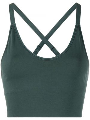 Sport crop top Filippa K Soft Sport grønn