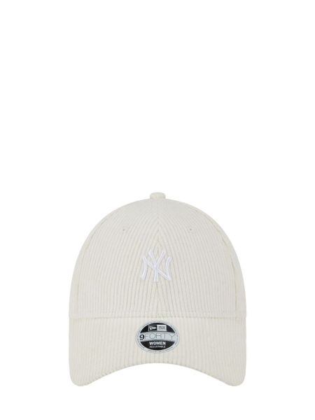 Kordfløyel cap New Era beige