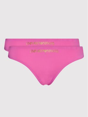 Бикини Emporio Armani Underwear розово