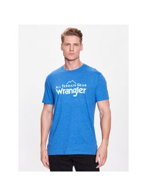 Tricou Wrangler albastru