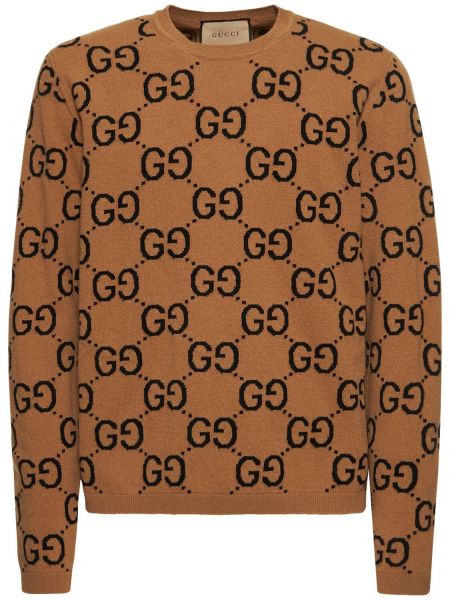 Вълнен пуловер Gucci