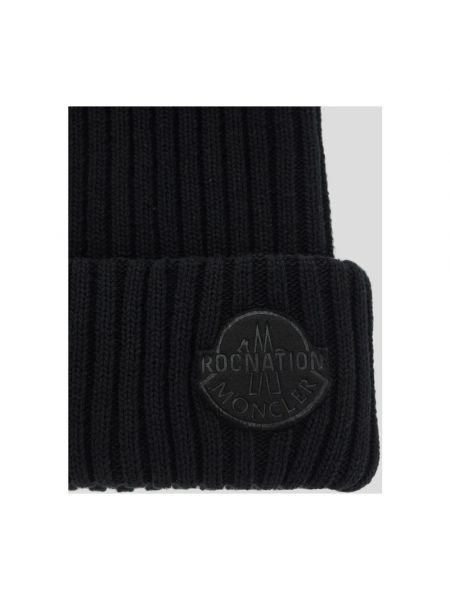 Gorra de lana Moncler Genius negro