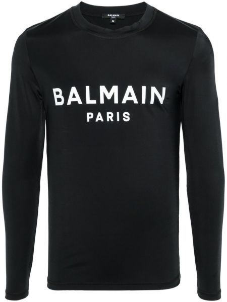 Μακρυμάνικη μπλούζα με σχέδιο Balmain