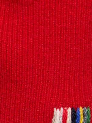 Kašmira džemperis ar augstu apkakli Extreme Cashmere sarkans