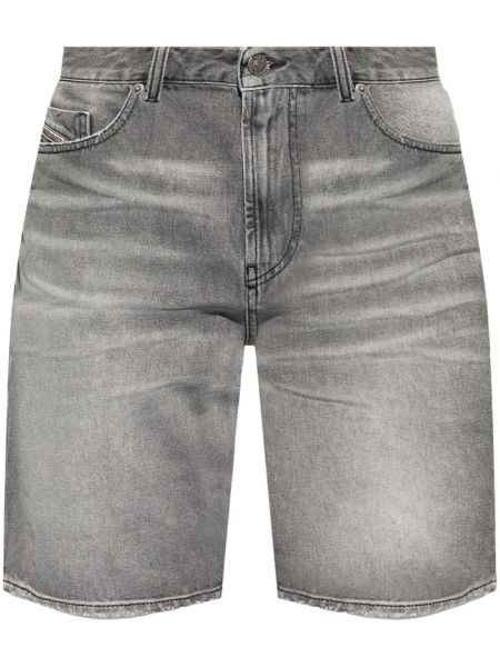 Bomuld denimshorts Diesel grå