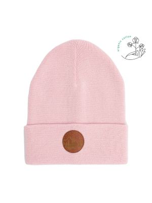 Памучна шапка Kabak розово