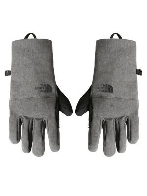 Zateplené rukavice The North Face sivá