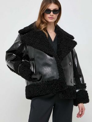 Oversized bunda Karl Lagerfeld černá