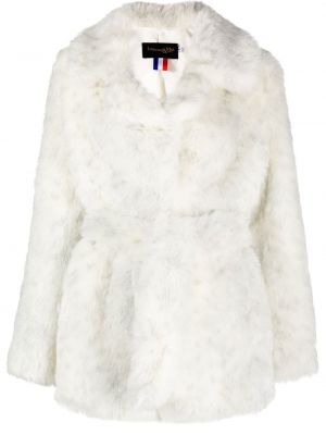 Γυναικεία παλτό La Seine & Moi λευκό