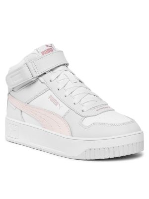 Sneakers σουέντ με φτερά Puma λευκό