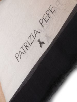 Echarpe à imprimé Patrizia Pepe marron