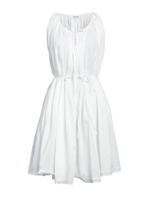 Mini robe en coton Zadig & Voltaire blanc