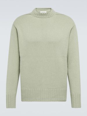 Кашмирен пуловер Lanvin зелено
