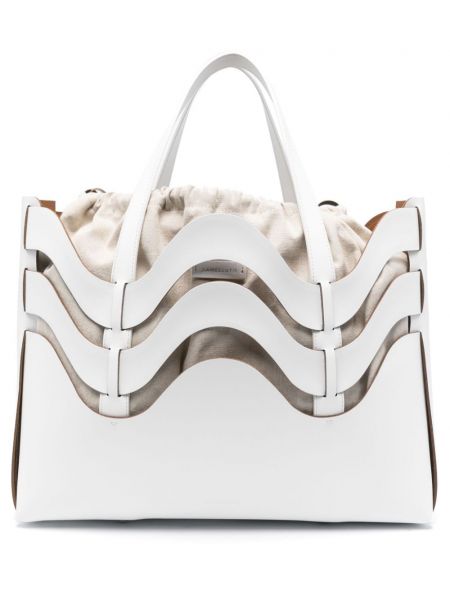 Nákupná taška Zanellato biela