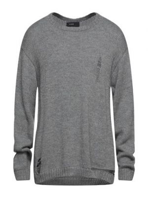 Suéter de lana de alpaca Stampd gris