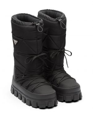 Sněžné boty Prada černé