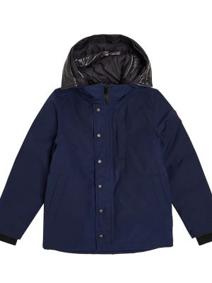 Dunjakke for gutter Canada Goose Kids blå