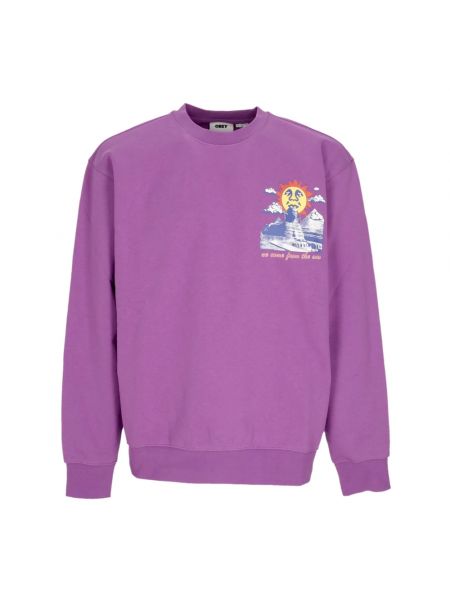 Sweatshirt Obey lila