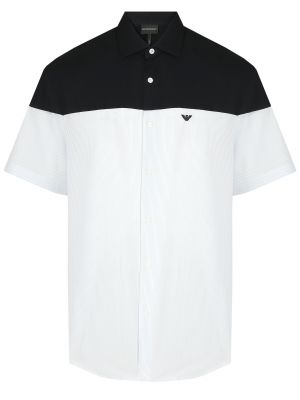 Рубашка Emporio Armani серая