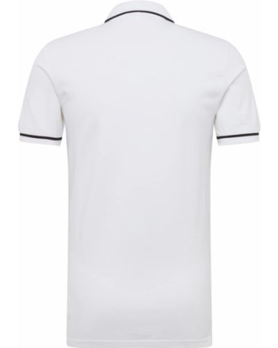 Тениска с копчета slim Calvin Klein Jeans бяло