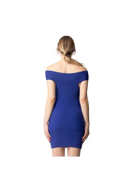 Sukienka mini Elisabetta Franchi niebieska