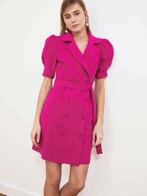 Šaty Trendyol růžové