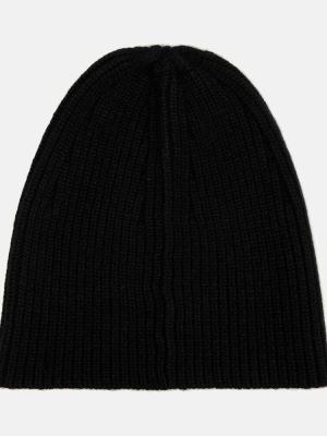 Кашмирена шапка Max Mara черно