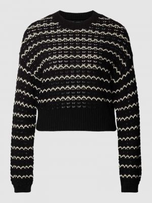 Dzianinowy sweter Only czarny