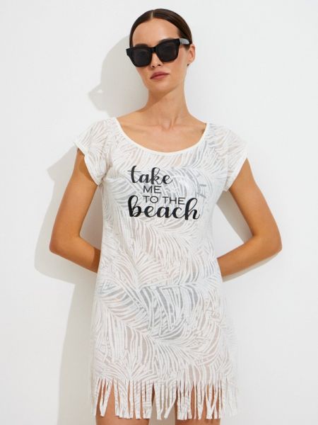 Платье-туника Lc Waikiki белое