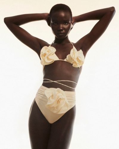 Bikini cu model floral Magda Butrym