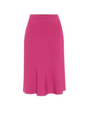Midi sukně Diane Von Furstenberg růžové