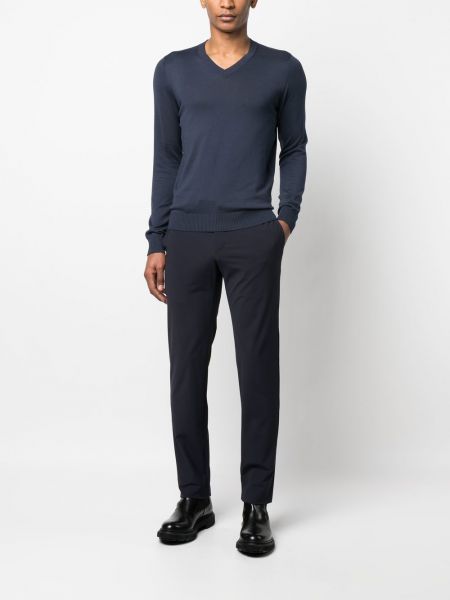 Pullover mit v-ausschnitt Malo blau