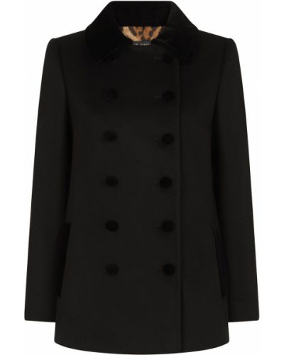 Abrigo corto Dolce & Gabbana negro
