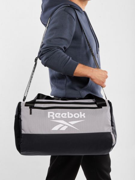 Спортна чанта Reebok сиво