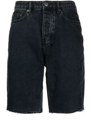Kratke jeans hlače Ksubi modra