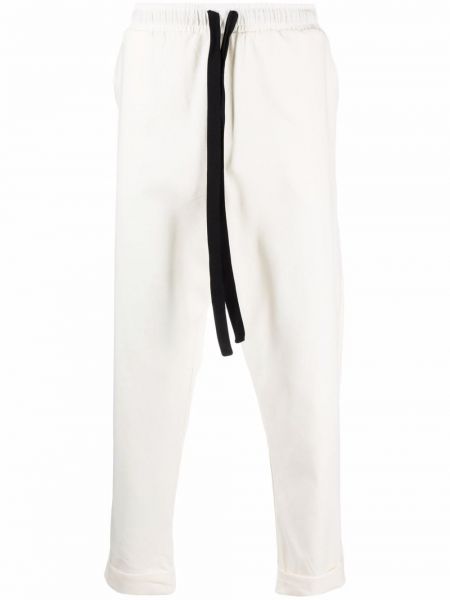 Pantalones de chándal ajustados Alchemy blanco