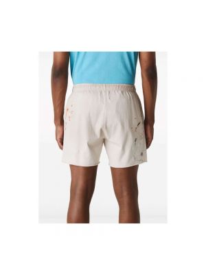 Pantalones cortos de algodón de tela jersey Gallery Dept. blanco