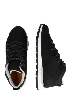 Ниски обувки с връзки Timberland черно